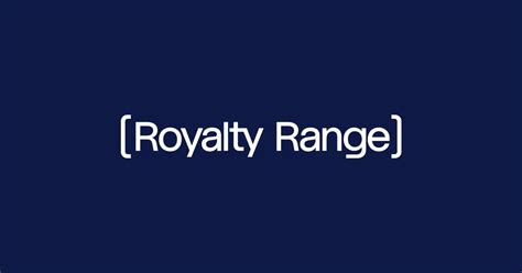 royalty range rekvizitai|Royalty rates database .